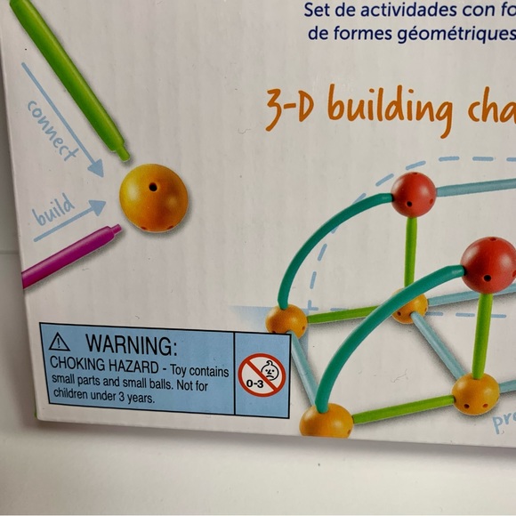 NEW IN BOX. Learning Resources Stem Explorers Geomakers 3D shaped kit for kids - Picture 12 of 13